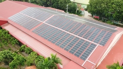 Hệ Thống Điện Mặt Trời Nhà Xưởng Công Suất 450kWp Tại Bình Định