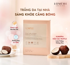 MẶT NẠ DƯỠNG TRẮNG - PHỤC HỒI DA LOMERE CHIẾT XUẤT TỪ NẤM CỤC