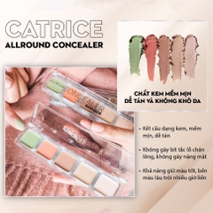 BẢNG CHE KHUYẾT ĐIỂM ĐA NĂNG 5 Ô CATRICE ALLROUND CONCEALER