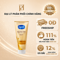 DƯỠNG THỂ VASELINE GLUTA-HYA SERUM BURST LOTION FLAWLESS BRIGHT ( VÀNG ĐỒNG )