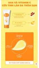 TẨY DA CHẾT ROSETTE CAM DƯỠNG SÁNG DA ( CTY - VAT )