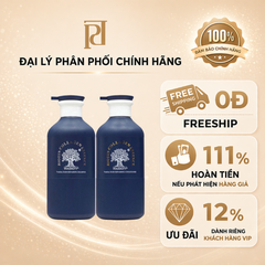 CẶP DẦU GỘI XẢ BIOTIN & COLLAGEN ESSENCE VOUDIOTY XANH