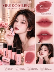 Son môi trang điểm cho môi - Mooekiss Velvet Lip Mud