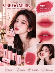 Son môi trang điểm cho môi - Mooekiss Velvet Lip Mud