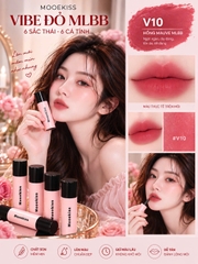 Son môi trang điểm cho môi - Mooekiss Velvet Lip Mud