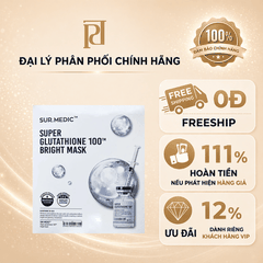 Mặt nạ dưỡng trắng Sur.Medic Glutathione.