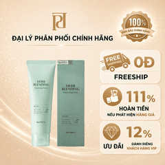 Sữa rửa mặt HERB BLEDING CLEANSING FOAM 110ml/lọ DR.PEPTI