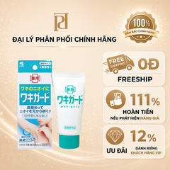 Lăn nách hỗ trợ khử mùi hiệu Wakigard,quy cách 50g/ tuýp