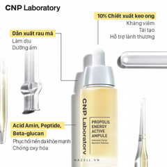 CNP PROPOLIS ENERGY ACTIVE AMUPLE 35ML [Tinh chất phục hồi keo ong CNP Propolis #35ml chai lớn ] BẠC