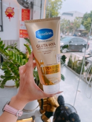 DƯỠNG THỂ VASELINE GLUTA-HYA SERUM BURST LOTION FLAWLESS BRIGHT ( VÀNG ĐỒNG )