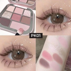 Bảng phấn trang điểm mắt gồm 8 màu FOCALLURE 8 PAN PRESSED POWDER PALETTE - PK01 (VAT)