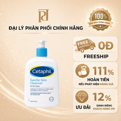SỮA RỬA MẶT DỊU LÀNH CETAPHIL GENTLE SKIN CLEANSER CHO MỌI LOẠI DA NHẠY CẢM 473ML