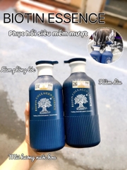 CẶP DẦU GỘI XẢ BIOTIN & COLLAGEN ESSENCE VOUDIOTY XANH