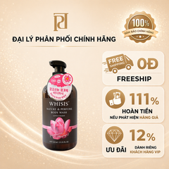 SỮA TẮM WHISIS THIÊN NHIÊN & HƯƠNG NƯỚC HOA