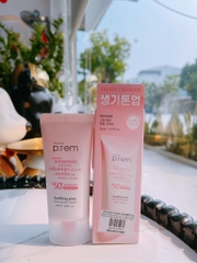 KEM CHỐNG NẮNG VẬT LÝ NÂNG TONE TRẮNG HỒNG NGHẸ DỊU MAKE P:REM ( HỒNG )