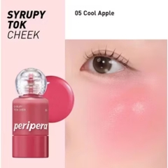 MÁ HỒNG KEM PERIPERA SYRUPY TOK CHEEK 05 COOL APPLE