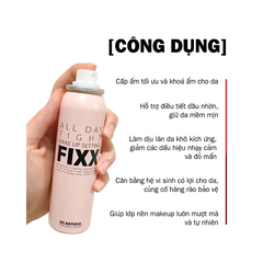 Xịt nền trang điểm mịn màng SONATURAL POWDER4ROOM ALL DAY TIGHT MAKE UP SETTING FIXX (75ml)