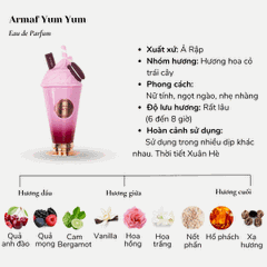 Nước hoa Armaf Delights Yum Yum 100ml