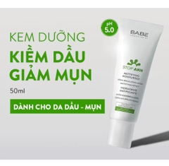 KEM DƯỠNG GIÚP LÀM GIẢM MỤN VÀ CÂN BẰNG LƯỢNG DẦU TRÊN DA LABORATORIOS BABE - STOP AKN MATTIFYING FLUID ( MỚI )
