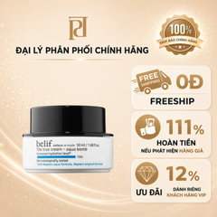 BELIF Gel Dưỡng Ẩm The True Cream Aqua Bomb 50ML / 52102185 [Gel Dưỡng Belif Hũ Xanh Nhạt]