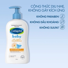 SỮA TẮM GỘI CHO BÉ CETAPHIL 400ML ( CTY - VAT )