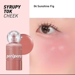 MÁ HỒNG KEM PERIPERA SYRUPY TOK CHEEK 04 SUNSHINE FIG