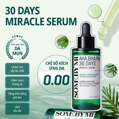 Tinh chất dưỡng da Some By Mi AHA-BHA-PHA 30 Days Miracle Serum 50ml
