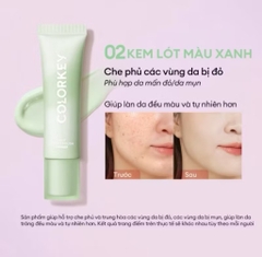 KEM LÓT COLORKEY LIGHT WEIGHT POLISH PRIMER 02 ( XANH )