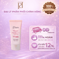 KEM CHỐNG NẮNG VẬT LÝ NÂNG TONE TRẮNG HỒNG NGHẸ DỊU MAKE P:REM ( HỒNG )