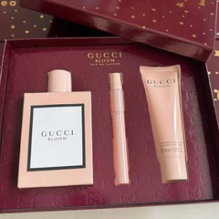 Set Nước Hoa Nữ Gucci Bloom EDP (100ml + Mini 10ml + Dưỡng Thể Body Lotion 50ml) 3 Món