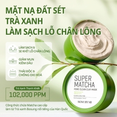 Mặt nạ đất sét SOME BY MI SUPER MATCHA PORE CLEAN CLAY MASK 100g