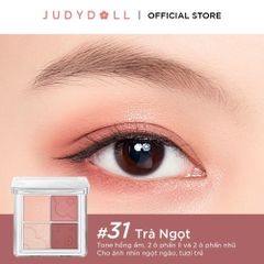 BẢNG PHẤN MẮT 4 MÀU JUDYDOLL 4-COLORS EYESHADOW