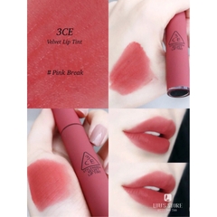 SON KEM NHUNG MỊN 3CE VELVET LIP TINT