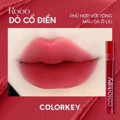 SON KEM LÌ MỊN MƯỚT COLORKEY AIRY VELVET LIP LACQUER
