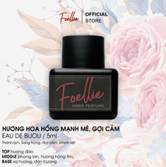 Tinh dầu nước hoa vùng kín Foellie, hương hoa hồng 5ml