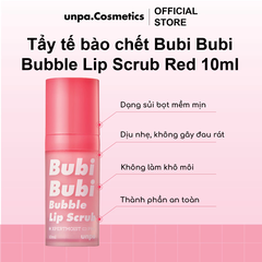 TẨY DA CHẾT MÔI BUBI BUBI BUBBLE ( CTY - VAT )