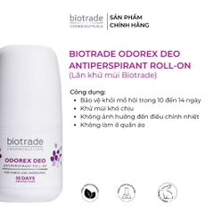 Lăn khử mùi ODOREX DEO Antiperspirant roll-on for hands and underarms 20ml