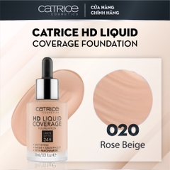 KEM NỀN KIỀM DẦU CATRICE HD LIQUID COVERAGE FOUNDATION