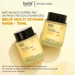 BELIF SK-MULTI VITAMIN MASK 75 ml - 52101802/ 52102674 [ Mặt nạ ngủ Belif Vitamin mask 75ml ] VÀNG