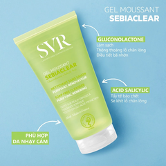 GEL RỬA MẶT SVR MOUSSSANT 55ML