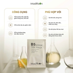 Mặt nạ dưỡng da MASILRAON B5 GLUTATHIONE TRX MASK dung tích:25ml/cái