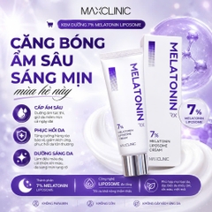 Kem dưỡng chống lão hóa MAXCLINIC MELATONINSHOT CREAM, 50ml (7%)