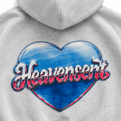 Áo Khoác Nỉ Bông Hoodie Zip HEAVEN SENT Form Boxy Cánh Dơi - HS_HD003