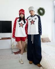 [NEW ARRIVAL] Áo Thun Tay Dài Heaven Sent Star Raglan Long Sleeve Boxy Tee - HS_TS009