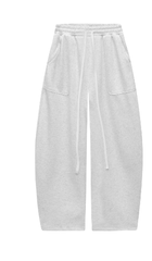 [NEW ARRIVAL] Quần Dài Nỉ Ép Hàn Thêu Móc Xích HEAVEN SENT Form Rộng Ống Cong Unisex - HS_PS007