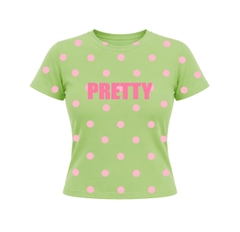 Áo Baby Tee Chấm Bi 