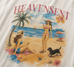 [BST HÈ 2026] Áo Thun Boxy Summer HEAVEN SENT Chất Vải Slub Premium Cotton - HS_TS011