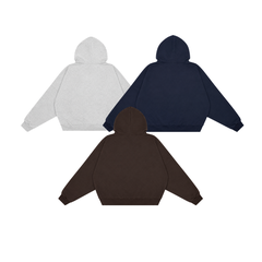 [NEW ARRIVAL] Áo Hoodie Zip Nỉ Ép Hàn Thêu Móc Xích HEAVEN SENT Form Boxy Cánh Dơi Unisex - HS_HD006