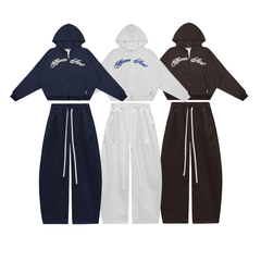 [NEW ARRIVAL] SÉT BỘ Nỉ Bông Cotton 410Gsm PREMIUM Thêu Mắc Xích Heaven Sent - HS_CB001