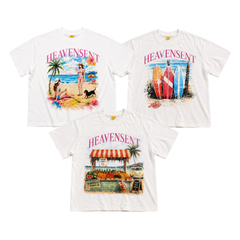 [BST HÈ 2026] Áo Thun Boxy Summer HEAVEN SENT Chất Vải Slub Premium Cotton - HS_TS011